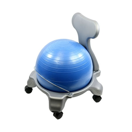 UPC: 0714905011213 | CanDo Child Plastic Mobile Ball Chair with Back without Arms