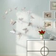 thumbnail image 4 of Silver Butterfly Decorations Stickers 3D Butterflies Wall Decor DIY Home Decorations Removable Wall Decals Murals for Home Living Room Babys Kids Bedroom Showcase Nursery Art Decor (36PCS), 4 of 7