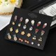 thumbnail image 1 of Bulk 12 Pairs Ear Stud Mixed Cartoon Earrings For Women Girl Jewelry Gift------Product code 60640, 1 of 5