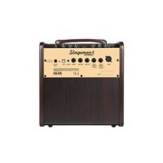 NUX Stageman II AC-80 80W 2-Channel Modeling Acoustic Guitar Amp With Bluetooth Brown
