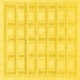 thumbnail image 1 of Ahgly Company Indoor Square Solid Yellow Modern Area Rugs, 8' Square, 1 of 4