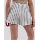 thumbnail image 3 of Shorts casuales Hurley Nova para mujer marshmallowtessastripe S, 3 of 3