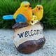 thumbnail image 4 of Adornos de bienvenida de pájaros amarillos para jardín al aire libre, estatuas de pájaros, esculturas decorativas, 4 of 6