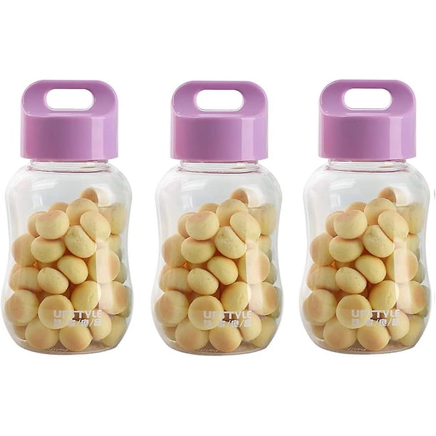 Botella de agua pequeña para niños de 6 oz para la escuela, plástico de calidad alimentaria, mini jugo lindo, viajes, deportes, tazas de boca ancha a granel para leche/café/té, almacenamiento de