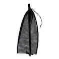 thumbnail image 4 of 5xDrawstring Mesh Bag Shoulder Strap for Scuba Diving Snorkel Equipment Black, 4 of 6
