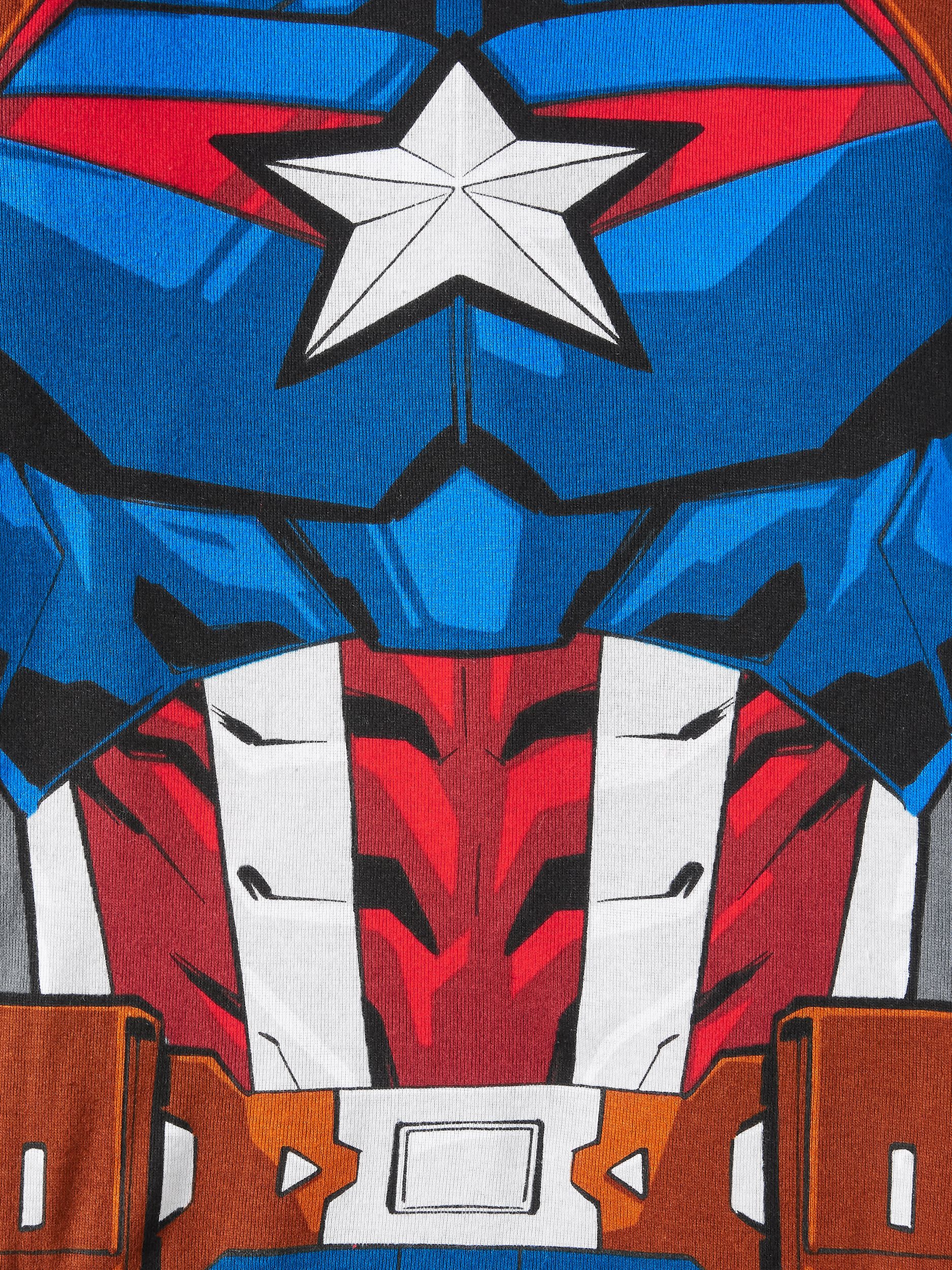 Avengers Boy's Avengers 4pc Cotton Pajama Set (Little Boy & Big Boy) - image 2 of 2
