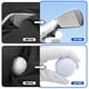 thumbnail image 4 of Cepillo para palos de Golf Zulema limpiador de ranuras toalla de Golf duradero doble cara Negro, 4 of 8