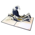 thumbnail image 6 of The Great Wave off Kanagawa 3D Pop Up Greeting Card For Everyday, Birthday, Thank You, Love, Thinking of You, All Occasion or Just Because | 5" x 7" Includes Envelope and Note, 6 of 10