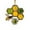 E, variant on Bee Suncatcher Ornament Acrylic Window Decoration, Creative Lighting Craft Pendant Home Decoration Hanging