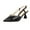 Black, variant on OAVQHLG3B Women's Shoes Snake Pattern Sandals Casual Comfortable High Heel Pointed Toe Buckle Pumps