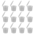 thumbnail image 1 of 1 Ensemble 200 Pcs Tasses de Sauce Jetables Tasses à Portion (Transparent), 1 of 9