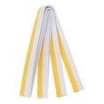 thumbnail image 1 of LOVIVER 110 X 1.5 Inch Professional Belt Soft Double Wrap (Color) Belt For Judo Martial White and Yellow, 1 of 6