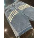 thumbnail image 4 of Pantalones vaqueros holgados estilo retro americano, estilo punk, informales, por encima de la rodilla, para hombres y mujeres, ropa de calle gótica Y2k, pantalones cortos de baloncesto, 4 of 5