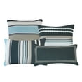 thumbnail image 3 of 7-Pieces Naeemah Coastal Grey and Navy Comforter Set Nautica Bedding Queen Size, 3 of 7
