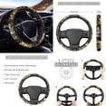 thumbnail image 3 of Renewold Deer Camo Hunting Forest Car Seat Cover Set 12 PCS, Car Seat Protector Steering Wheel Cover Seat Belt Covers Armrest Cover Coasters Handbrake Cover Gear Shift Knob Cover Set Car Accessories, 3 of 7