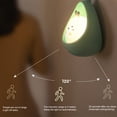 thumbnail image 3 of Sunjoy Tech Cartoon LED Lamp Creative Shape Adorable Appearance Hanging Design Flicker Free Rechargeable Ultra-Bright Cartoon Bunny Cat LED Lamp Human Induction Light for Home, 3 of 8