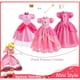 thumbnail image 2 of Super Mario Princess Peach Disfraz Para Niños Niña Rosa Melocotón Malla De Encaje Puff Manga Vestido De Bola Para Bebé Niñas Fiesta Vestidos De Boda, 2 of 4