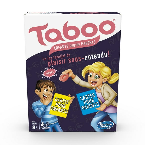 Jeu Taboo édition enfants contre parents (version française)