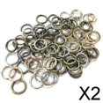 thumbnail image 1 of Anillos Abiertos BLESIY 50 Unids Hecho de Metal 13mm Duradero 2 Piezas, 1 of 8