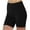Black, variant on XuJwPNcy Women's Plus Size Short Leggings Soft Solid Color Biker Shorts Stretchy High Waisted Solid Color Short Pants