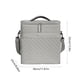 thumbnail image 3 of Bolsa térmica para almuerzo con correa para el hombro | Bolsa térmica reutilizable y hermética para el trabajo y la escuela | Lonchera de gran capacidad para picnic y playa | Verde o gris, 3 of 6