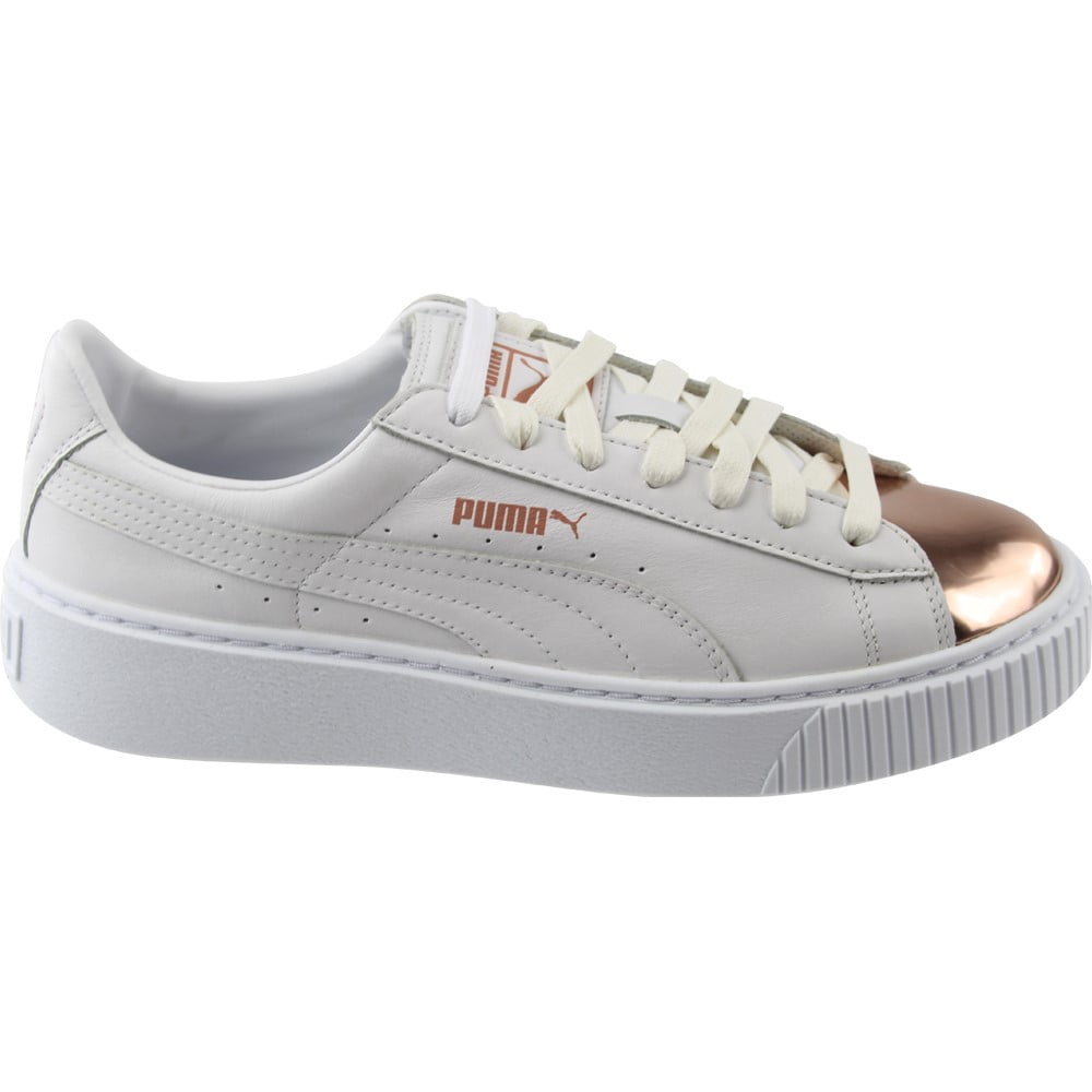 puma basket rose gold