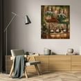 thumbnail image 3 of Betsy Brown 15x18 Gallery Wrapped Canvas Wall Art Titled - Peter Prisco Trio II, 3 of 4