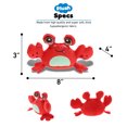 thumbnail image 3 of DolliBu Crab Stuffed Animal Plush Toy, Kids & Adults Huggable Crab Stuffed Toy Cuddle Gifts, Cute Stuffed Animals for Toddler & Baby First Sea Creature Plush, Super Soft Toys for Girls & Boys 5.5 Inch, 3 of 8