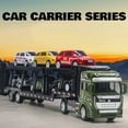 thumbnail image 3 of Car Model 1 48 Alloy Car Exquisite Workmanship Wear-resistant Stylish Car Carrier Series Model for Boy, 3 of 6