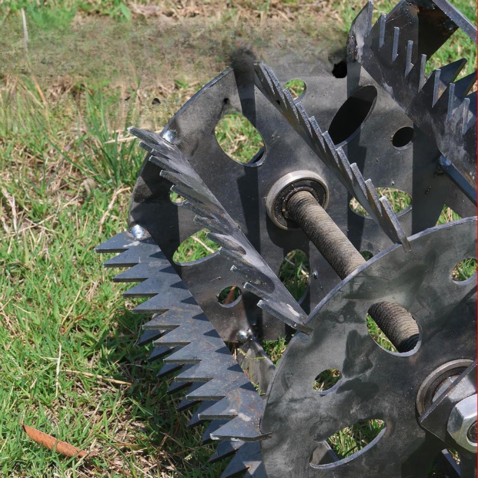 oshhni Weeds Roller Heavy Duty Weeds Removal Tool for Yard Garden Soil Loosening