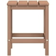thumbnail image 3 of vidaXL Chaises de Jardin Adirondack avec Table HDPE Marron, 3 of 4