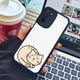 thumbnail image 4 of Elegante y divertida: funda para teléfono plateada mate de doble capa con un divertido diseño gráfico para iPhone 15 Pro Max 14 13 12 Pro 11, 4 of 4