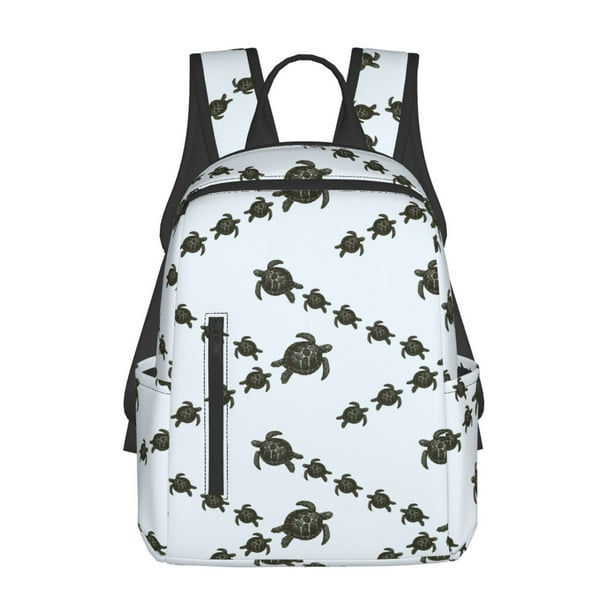 Disketp Sea Turtle Mochila Ligera e Impermeable, Mochila de Día Resistente para Viajes, Senderismo y Uso Diario para Hombre y Mujer