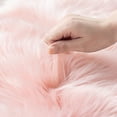 thumbnail image 4 of RUIQPGRT Home Decor Clearance Sale Wool Imitation Sheepskin Rugs Faux Fur Non Slip Bedroom Shaggy Carpet Mats Rugs for Living Room, 4 of 6