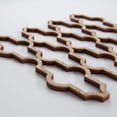 thumbnail image 4 of Ekena Millwork 7 3/8"W x 7 3/8"H x 3/8"T Extra Small Casablanca Decorative Fretwork Wood Wall Panels, Red Oak, 4 of 6