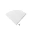 thumbnail image 3 of Kieccall Pour Over Coffee Filters Fan Shaped Drip Filter Papers For Home Office Coffee Bar Fresh Brewing, 3 of 6