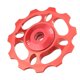 thumbnail image 2 of Polea De Cambio Polea De Cambio Trasero Ciclismo De Equitación De Aleación De Aluminio CNC Rojo Para Ciclista ANGGREK Ciclismo, 2 of 8