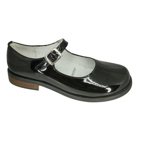 Calzado de JUVENIL tipo ZAPATILLA color CHAROL NEGRO DNE 120301