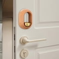 thumbnail image 4 of Timbre magnético | Alerta de entrada de nogal y latón - Zen Melody | Imán decorativo para puertas metálicas, ventanas, nevera | Adorno único para la entrada de oficinas y negocios | Fácil de, 4 of 6