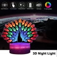 thumbnail image 3 of Cool 3D nightlight creative gift light Bedside light led lamp, 3 of 5