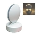 thumbnail image 2 of SSKFHGI White Shell Warm Light Led Window Lamp Door Post Lamp 360 Degree Rotation Personality Shape Wall Lamp Exhibition Hall Hotel Ktv Window Lamp Aisle Lamp, 2 of 8