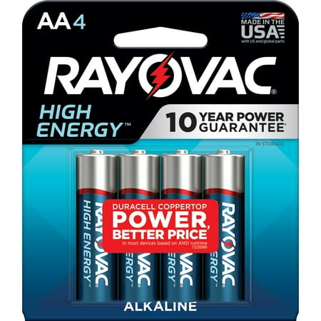 UPC 012800517763 - Rayovac High Energy AA Batteries (4 Pack