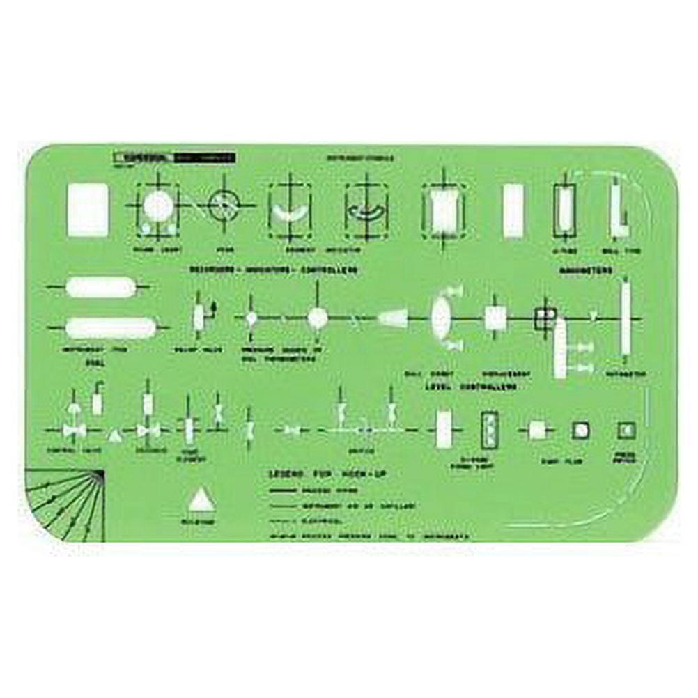 Rapidesign Technical And Scientific Drafting Templates, R-83, Chemical Ring
