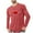 #332-Red, variant on Yusimy Men's Valentine's Day Print Crew Neck Long Sleeve Sports Fitness Loungewear Pajama Top Casual Comfort Style