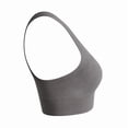 thumbnail image 4 of Top Deportivo Marel para Mujer, Cierre Delantero, Gris Jaspe Talla EG, 4 of 4