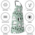 thumbnail image 5 of Kdxio Puppy Apron with Pockets Adjustable Kitchen Aprons for Men Women Waterproof Aprons for Cooking,Drawing,Crafting, Baking Household Cleaning, 5 of 5