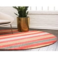 thumbnail image 3 of Rugs.com Kashkuli Gabbeh Collection Rug – 8' Round Multi Medium Rug Perfect For Kitchens, Dining Rooms, 3 of 9