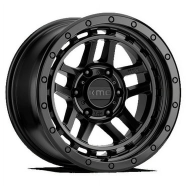 KMC Aluminum Rim KM540 RECON 17X8.5in Satin Black Finish, KM54078568718