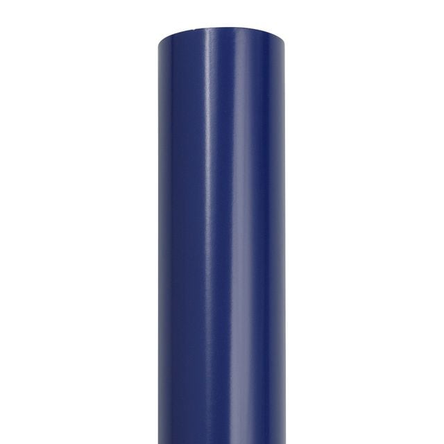 JAM Paper Glossy Wrapping Paper, 26.3 Sq ft (17 in x 18 Ft), Royal Blue, 1/Pack