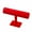 Red, variant on One Tier T-Bar Bracelet Watch Jewelry Stand Display, Bangle Necklace Holder Organizer for Women Girls Men Home Organization
